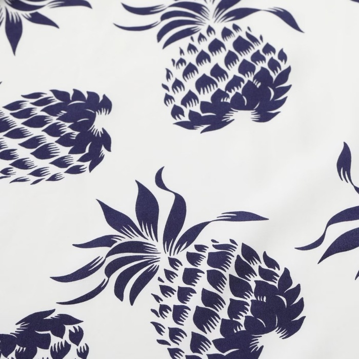 DUKE KAHANAMOKU �ǥ塼�����ϥʥ⥯��DK36201�ۡ�SPECIAL EDITION ��DUKE'S PINEAPPLE�� (SHORT SLEEVE) �� �ѥ��ʥåץ� �ϥ磻���� �����ϥ���� RAYON100%