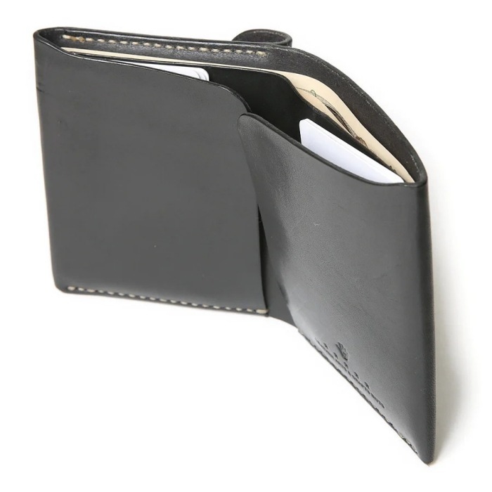 MOTO LEATHER ��ȥ쥶����W9R�ۡ�MINI WALLET�ۥߥ˥�����å� ���� �����ꥢ�󥫥��쥶�� 925����С�������� ��եХ��å�
