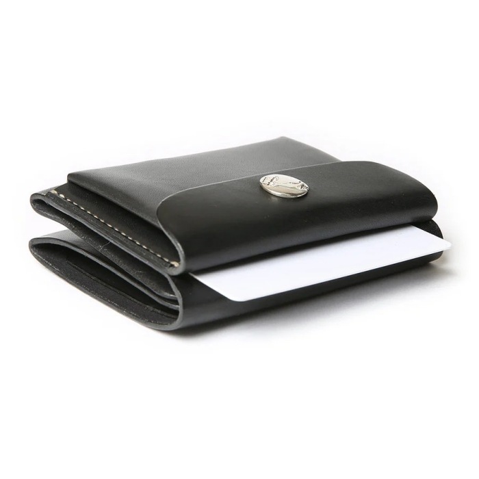 MOTO LEATHER ��ȥ쥶����W9R�ۡ�MINI WALLET�ۥߥ˥�����å� ���� �����ꥢ�󥫥��쥶�� 925����С�������� ��եХ��å�