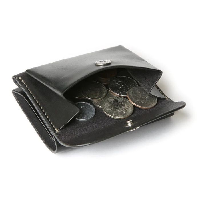 MOTO LEATHER ��ȥ쥶����W9R�ۡ�MINI WALLET�ۥߥ˥�����å� ���� �����ꥢ�󥫥��쥶�� 925����С�������� ��եХ��å�