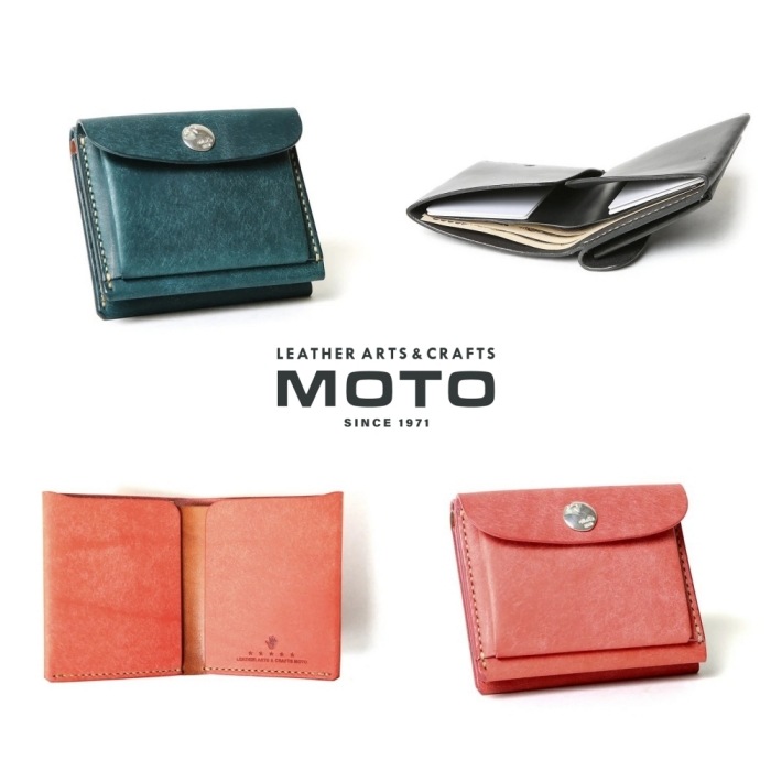 MOTO LEATHER ��ȥ쥶����W9R�ۡ�MINI WALLET�ۥߥ˥�����å� ���� �����ꥢ�󥫥��쥶�� 925����С�������� ��եХ��å�