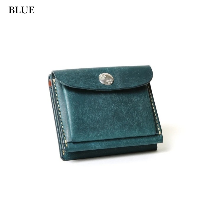 MOTO LEATHER ��ȥ쥶����W9R�ۡ�MINI WALLET�ۥߥ˥�����å� ���� �����ꥢ�󥫥��쥶�� 925����С�������� ��եХ��å�