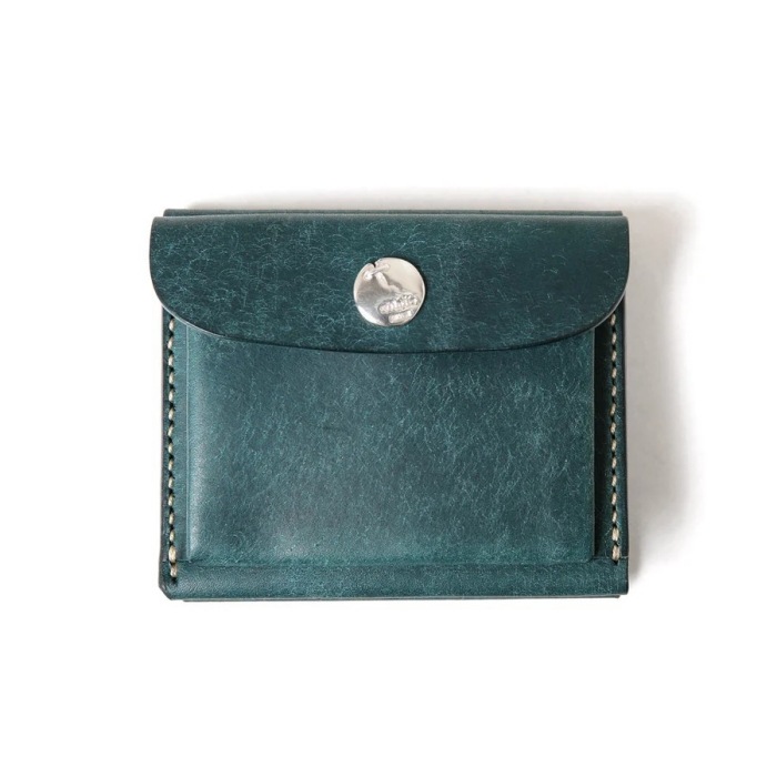 MOTO LEATHER ��ȥ쥶����W9R�ۡ�MINI WALLET�ۥߥ˥�����å� ���� �����ꥢ�󥫥��쥶�� 925����С�������� ��եХ��å�