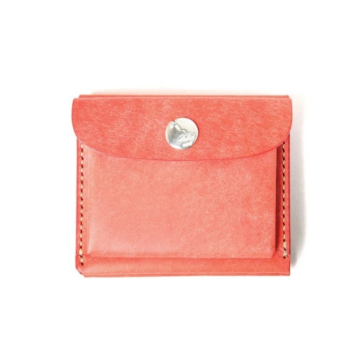 MOTO LEATHER ��ȥ쥶����W9R�ۡ�MINI WALLET�ۥߥ˥�����å� ���� �����ꥢ�󥫥��쥶�� 925����С�������� ��եХ��å�