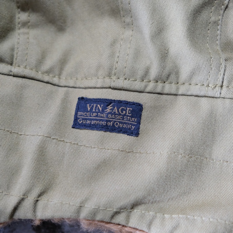 Vin&Age ��TYPE VHT4�� MOUTON BOMBER HAT �ࡼ�ȥ�ܥ�С��ϥå� �ե饤�ȥ���å�