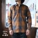 Pherrow`s �ե���������25W-720WS-C�ۥե��ͥ륷��� �����å������  COTTON100% ������