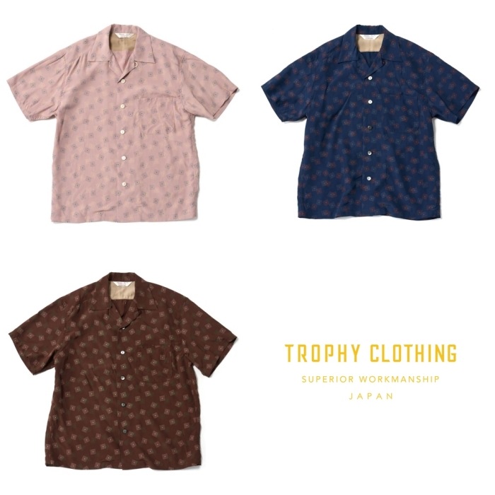 トロフィークロージング　レーヨン TROPHY CLOTHING トロフィークロージング【TR26SS-410】【Town Craft