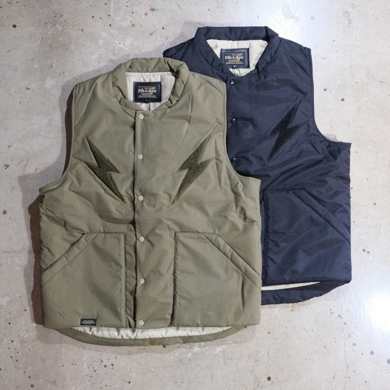 Vin��Age �����󥢥�ɥ�������TYPE VTJ11 �ۡ�NYLON PUFFER VEST�ۥʥ�����ѥե٥��ȡ�