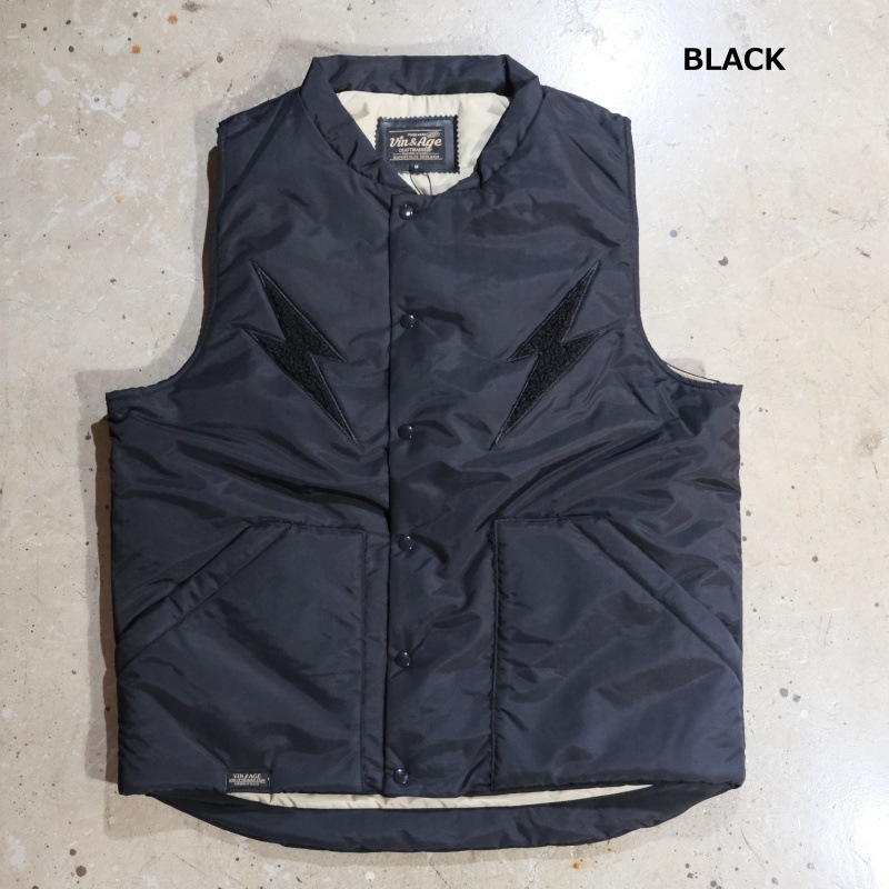 Vin��Age �����󥢥�ɥ�������TYPE VTJ11 �ۡ�NYLON PUFFER VEST�ۥʥ�����ѥե٥��ȡ�