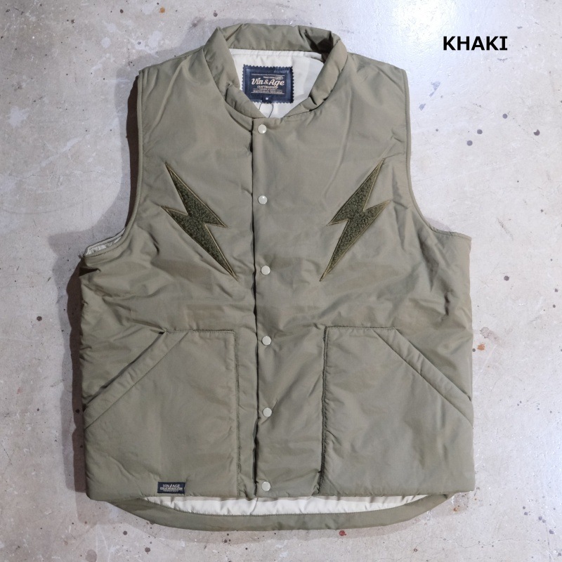 Vin��Age �����󥢥�ɥ�������TYPE VTJ11 �ۡ�NYLON PUFFER VEST�ۥʥ�����ѥե٥��ȡ�