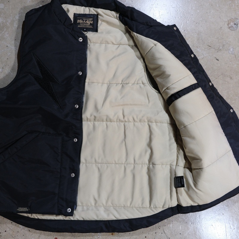 Vin��Age �����󥢥�ɥ�������TYPE VTJ11 �ۡ�NYLON PUFFER VEST�ۥʥ�����ѥե٥��ȡ�