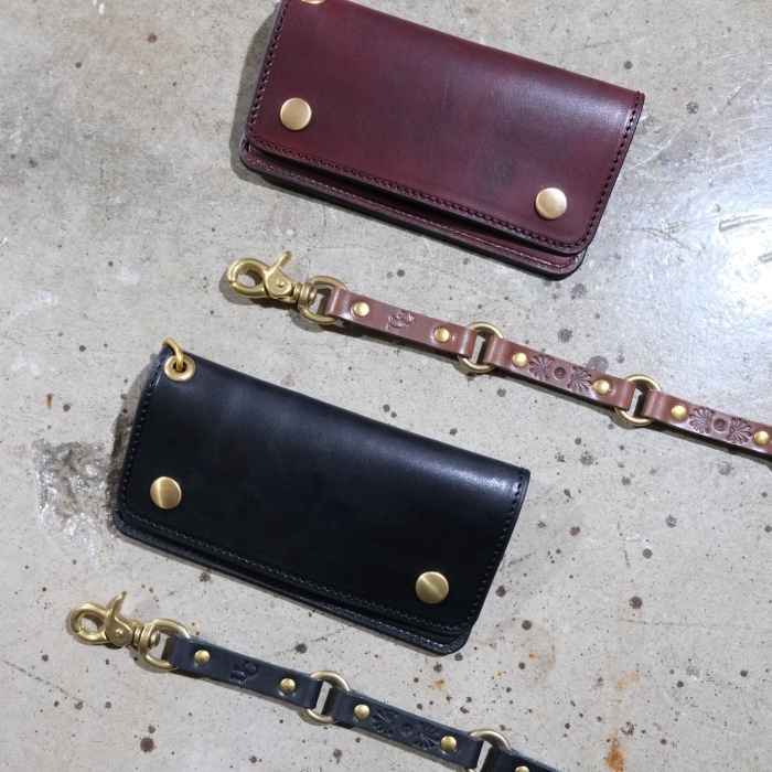 UNCROWD ���󥯥饦�ɡ�255-75-005�ۡ�LEATHER WALLET CHAINS�� �쥶��������åȥ������� �ȥ�å���������å� ���� ������ MADE IN JAPAN