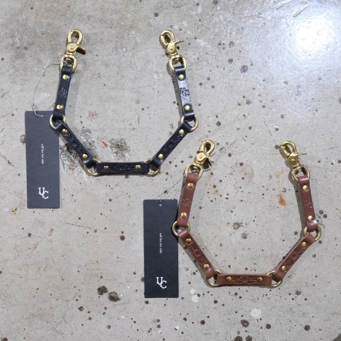 UNCROWD ���󥯥饦�ɡ�255-75-005�ۡ�LEATHER WALLET CHAINS�� �쥶��������åȥ������� �ȥ�å���������å� ���� ������ MADE IN JAPAN