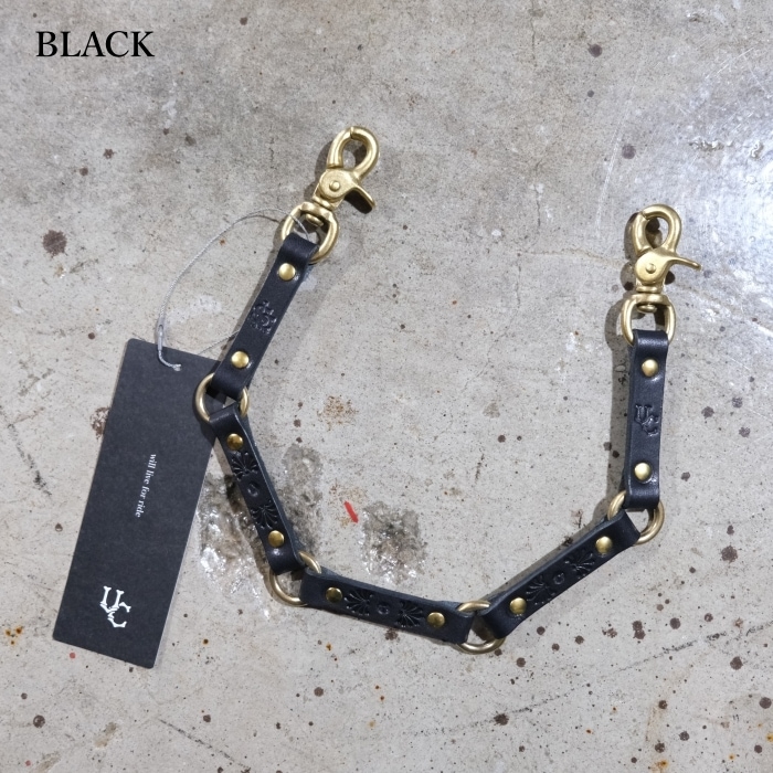 UNCROWD ���󥯥饦�ɡ�255-75-005�ۡ�LEATHER WALLET CHAINS�� �쥶��������åȥ������� �ȥ�å���������å� ���� ������ MADE IN JAPAN