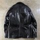 Y'2 LEATHER �磻�ġ��쥶����LSC-76-C�ۡ�ANILINE STEER ROUNDED HEM CAR COAT�ۢ�BLACK���44XXL�� ���˥�󥹥ƥ����������� �׸���1.5mm MADE IN JAPAN