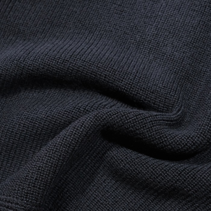 TROPHY CLOTHING �ȥ��ե������������� TR25AW-208��Army Button High Neck Knit�� �����ߡ��ܥ���ϥ��ͥå� �������� ������ �ߥ꥿�꡼ MADE IN JAPAN