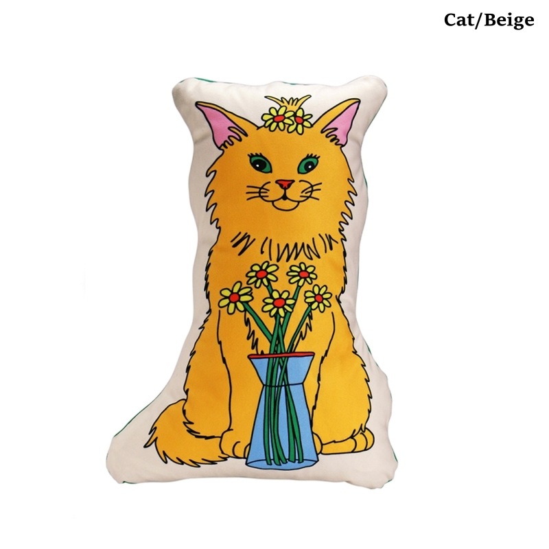 MIDORI KOMATSU Plays with DETAIL INC.THE ENJOY C&D CLUB CUSHIONۢLARGE䥯å ԥ   ޥե СǺ