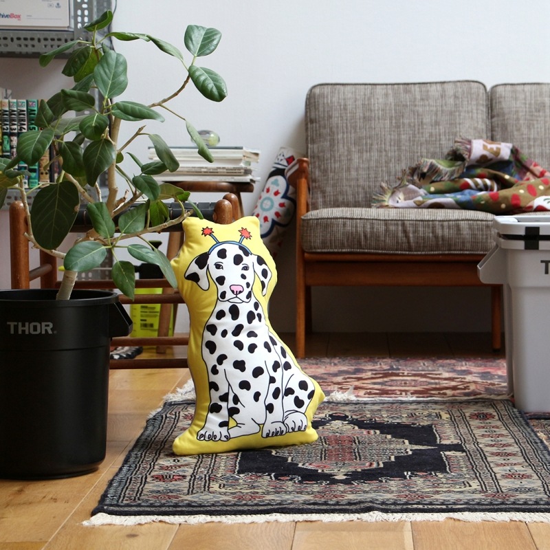 MIDORI KOMATSU Plays with DETAIL INC.THE ENJOY C&D CLUB CUSHIONۢLARGE䥯å ԥ   ޥե СǺ