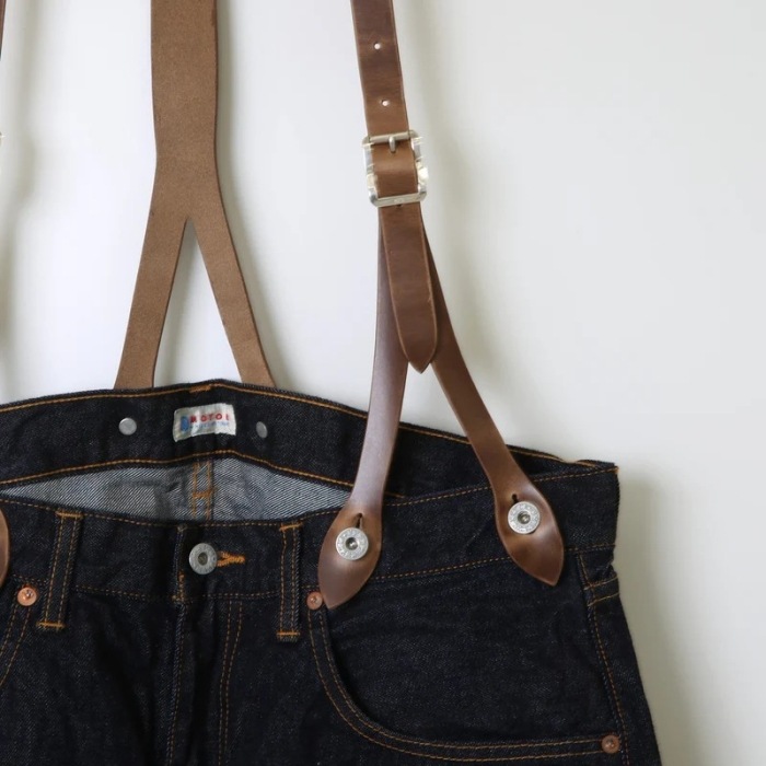 MOTOR NEW VINTAGE ⡼HORWEEN CHROMEXCEL LEATHER SUSPENDERۢ925СХåۡ २쥶 ڥ  MOTO LEATHER 