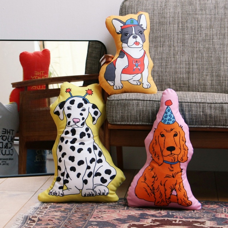 MIDORI KOMATSU Plays with DETAIL INC.THE ENJOY C&D CLUB CUSHIONۢMIDIUM䥯å ԥ  ޥե СǺ