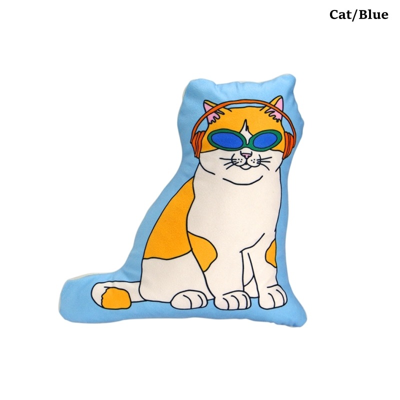 MIDORI KOMATSU Plays with DETAIL INC.THE ENJOY C&D CLUB CUSHIONۢMIDIUM䥯å ԥ  ޥե СǺ