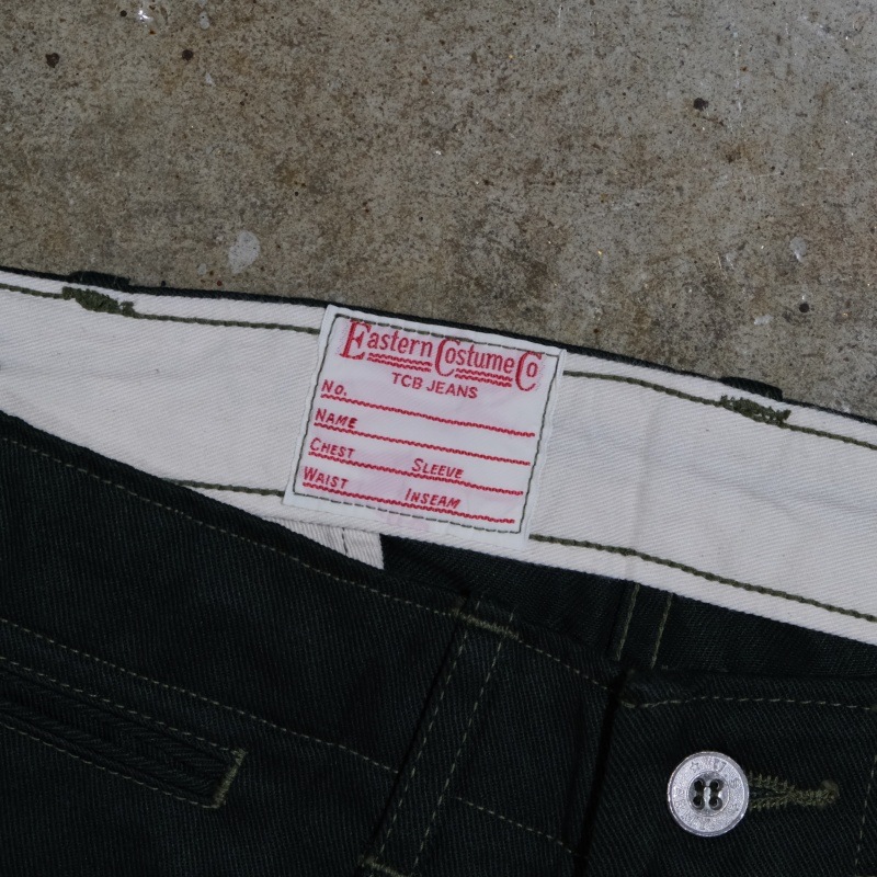 TCB jeans ƥӡ󥺡Stay Gold ChinoۢTree Green & Trunk Brown ƥɥ åȥĥ åȥ100%