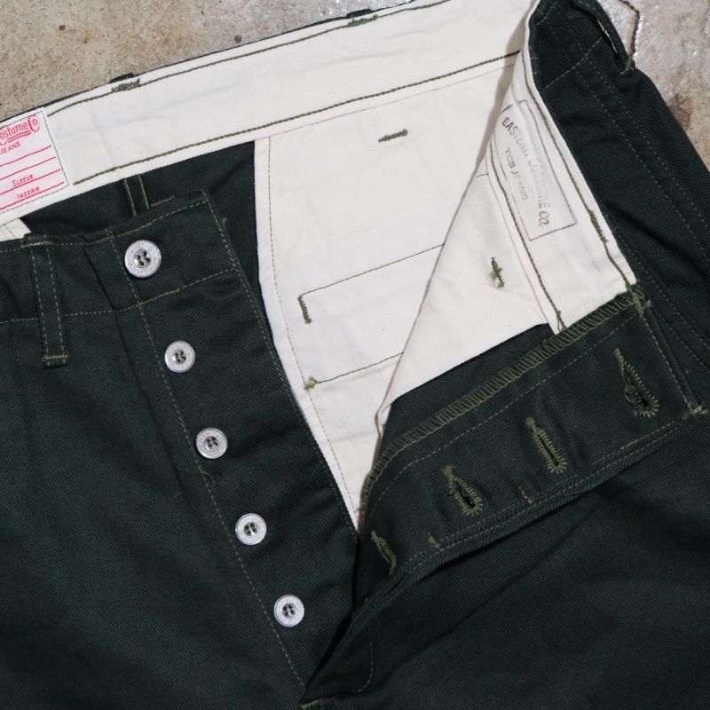 TCB jeans ƥӡ󥺡Stay Gold ChinoۢTree Green & Trunk Brown ƥɥ åȥĥ åȥ100%