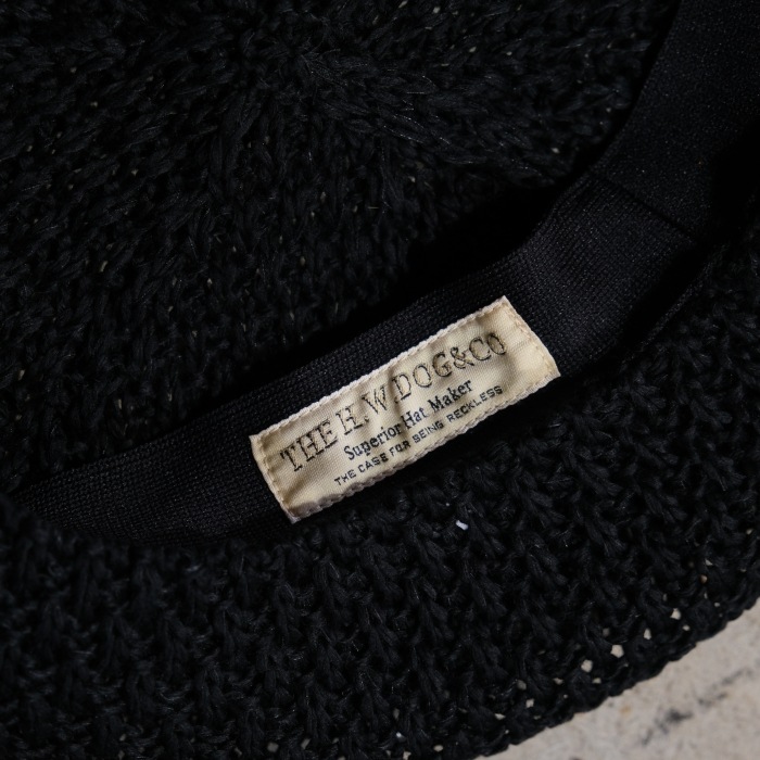 THE H.W.DOG&CO �����������֥�塼�ɥå�����ɥ�����D-01059�ۡ�WIDE BERET�� �磻�ɥ٥졼 COTTON POLYESTER ������
