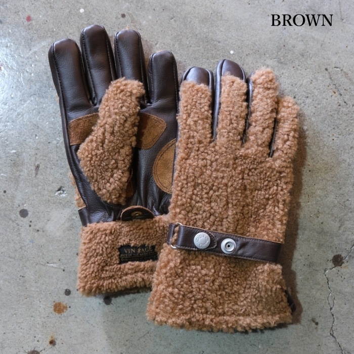 Vin��Age ���������������TYPE VGW25�ۡ�GRIZZLY GLOVES�ۥ��ꥺ�꡼�������� �����ɴ��ɿ���ͥ������� �ɿ�ե������¢ �饤�ǥ��󥰥�������
