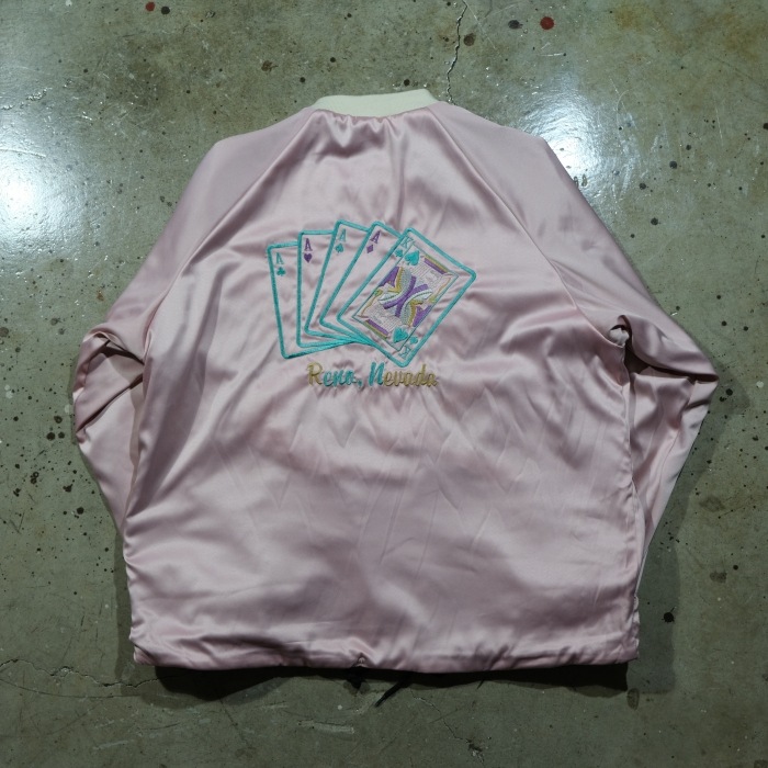 THRIFTY LOOK ����եƥ���å���TL26S001�ۡ�SNAKE & SKULL SOUVENIR BLOUSON�ۢ�Black Velour�䥹���٥˥��֥륾�� ���㥱�å� ��������� ���͡���������