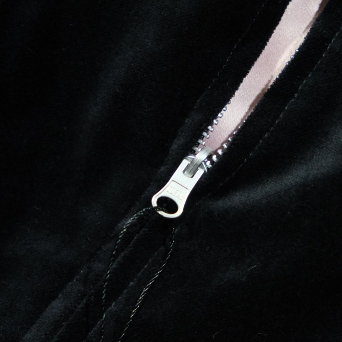 THRIFTY LOOK ����եƥ���å���TL26S001�ۡ�SNAKE & SKULL SOUVENIR BLOUSON�ۢ�Black Velour�䥹���٥˥��֥륾�� ���㥱�å� ��������� ���͡���������