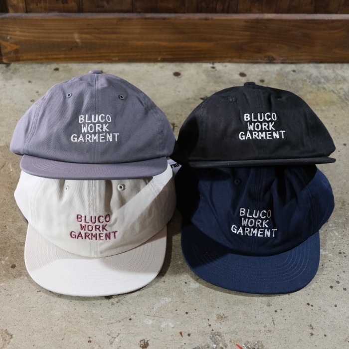 BLUCO ブルコ【161-61-043】【ツイルローキャップ -BLC-】6パネル 帽子