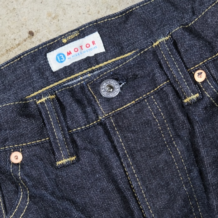 MOTOR NEW VINTAGE �⡼���������� DENIM TROUSER�ۥǥ˥� �ѥ�� �����ǥ� �ǥ˥�ȥ饦����  MOTO LEATHER 