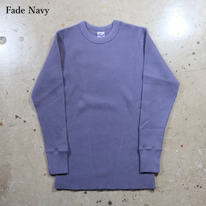 JELADO �����顼�ɡ�AB94237�ۡ�Mega Thermal Crew Neck�ۢ�Sage Green / Fade Navy�� �ᥬ�����ޥ� ���롼�ͥå� COTTON100% ������