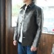Y'2 LEATHER �磻�ġ��쥶����EC-76�ۡ�ECO HORSE 30��S CAR COAT��OLIVE��ۥۡ����ϥ��ɢ㥨���ۡ����䥫�������� �׸���1.8mm MADE IN JAPAN