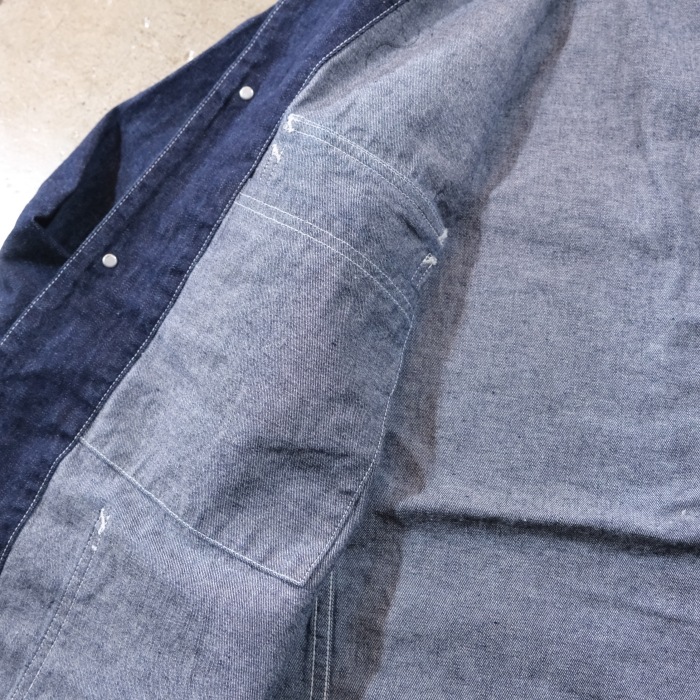 WORKERS ���������SUPER BIG CAT Railroad Jacket�ۢ�Indigo Denim�䥹�ѡ��ӥå�����åȥ쥤������ɥ��㥱�å� �ǥ˥� 10oz ���С�������  COTTON100%