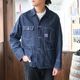 WORKERS ���������SUPER BIG CAT Railroad Jacket�ۢ�Indigo Denim�䥹�ѡ��ӥå�����åȥ쥤������ɥ��㥱�å� �ǥ˥� 10oz ���С�������  COTTON100%
