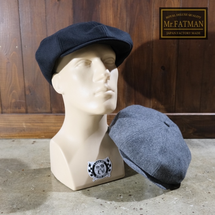 Mr.FATMAN LUCKY DAN LIGHT MELTON キャスケット Mr.FATMAN ミスターファットマン【LUCKY DAN LIGHT MELTON