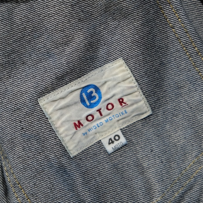 MOTOR NEW VINTAGE �⡼���������� DENIM JACKET������ǥ˥� ���㥱�å� G����� MOTO LEATHER 