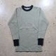 JELADO �����顼�ɡ�AB23210�ۡ�Mega Thermal Crew Neck 2tone�ۢ� Sage Green x Black�� �ᥬ�����ޥ� ���롼�ͥå� 2�ȡ��� COTTON100% ������