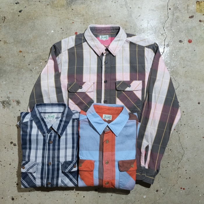 JELADO ジェラード【JP12106】【Union workers Shirts Short Length