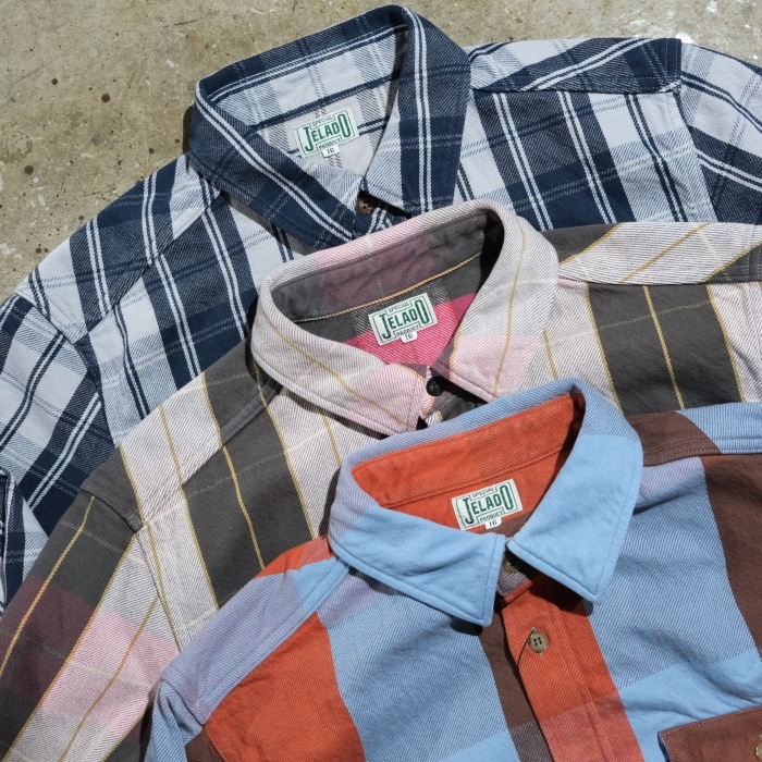 JELADO �����顼�ɡ�JP12106�ۡ�Union workers Shirts Short Length�� ��˥�������������� ���硼�Ⱦ� �������� �ͥ륷��� ������