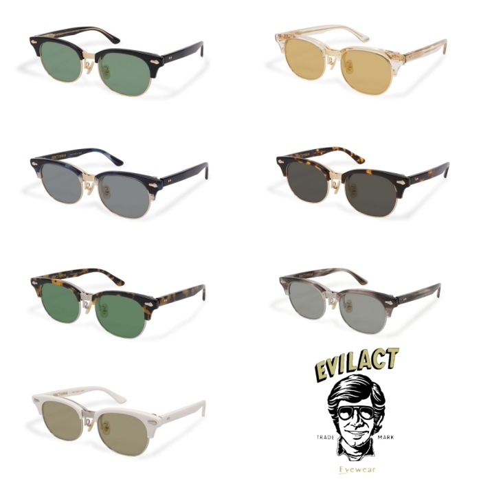EVILACT EYEWEAR �����֥륢���ȥ��������� ��EAE26-24�ۡ�ORIENT�ۥ��ꥨ��Ȣ㥫�顼��󥺢� ���󥰥饹 ������
