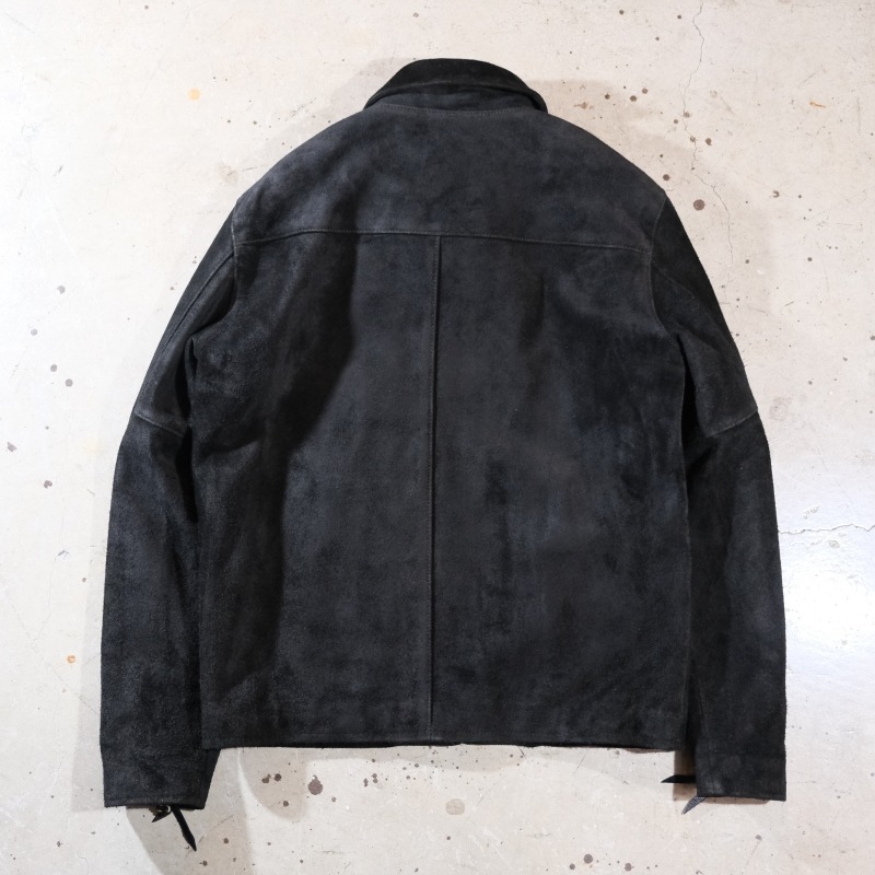 Y'2 LEATHER 磻ġ쥶TR-65ۡSTERR SUEDE SINGLE RIDERSۢBLACK䥹ƥɥ󥰥饤㥱å  
