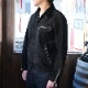 Y'2 LEATHER 磻ġ쥶TR-65ۡSTERR SUEDE SINGLE RIDERSۢBLACK䥹ƥɥ󥰥饤㥱å  