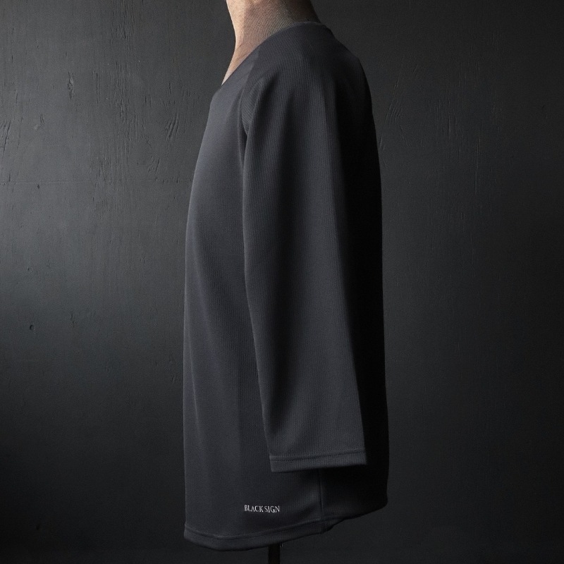 BLACK SIGN ֥åBSSN-21305ۡHigh-spec U-neck SportswearۥϥڥåUͥåݡĥ ®Ǻ CEO  UV