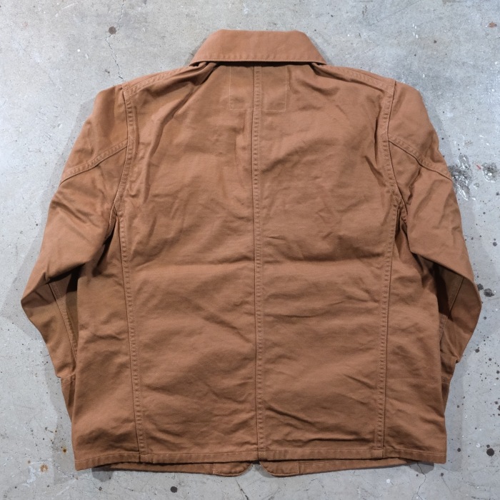 WORKERS ���������SUPER BIG CAT Railroad Jacket�ۢ�Brown Duck�䥹�ѡ��ӥå�����åȥ쥤������ɥ��㥱�å� ���å��� ���С�������  COTTON100%