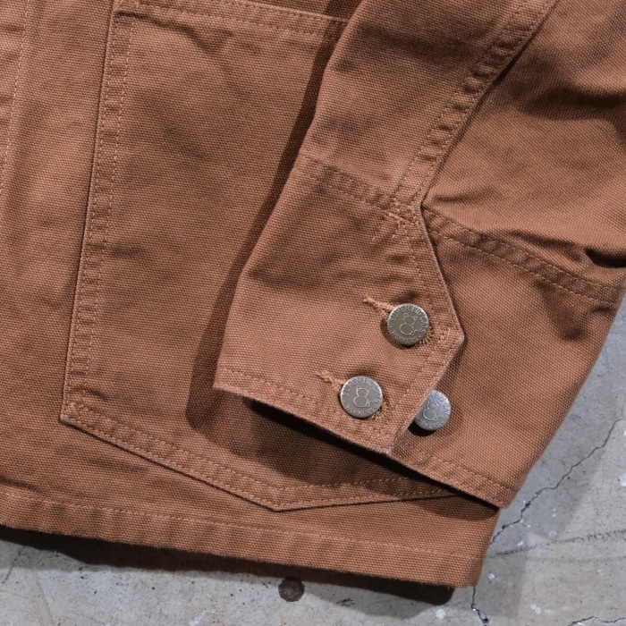 WORKERS ���������SUPER BIG CAT Railroad Jacket�ۢ�Brown Duck�䥹�ѡ��ӥå�����åȥ쥤������ɥ��㥱�å� ���å��� ���С�������  COTTON100%
