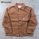 WORKERS ���������SUPER BIG CAT Railroad Jacket�ۢ�Brown Duck�䥹�ѡ��ӥå�����åȥ쥤������ɥ��㥱�å� ���å��� ���С�������  COTTON100%