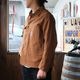 WORKERS ���������SUPER BIG CAT Railroad Jacket�ۢ�Brown Duck�䥹�ѡ��ӥå�����åȥ쥤������ɥ��㥱�å� ���å��� ���С�������  COTTON100%